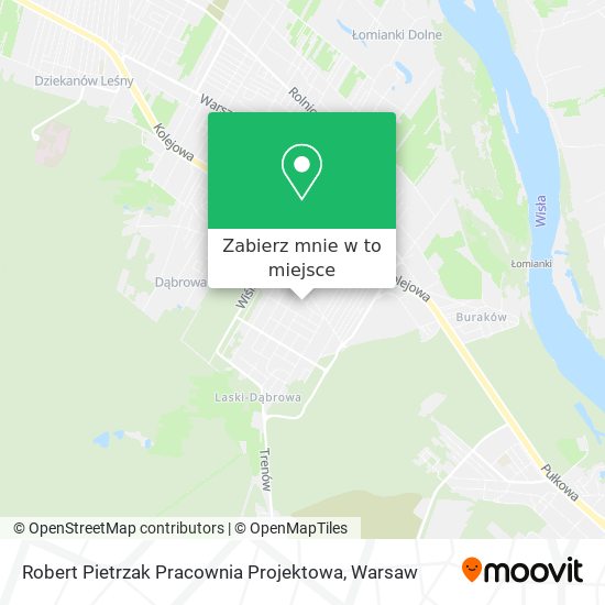 Mapa Robert Pietrzak Pracownia Projektowa