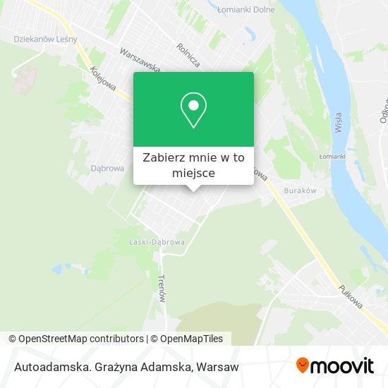 Mapa Autoadamska. Grażyna Adamska