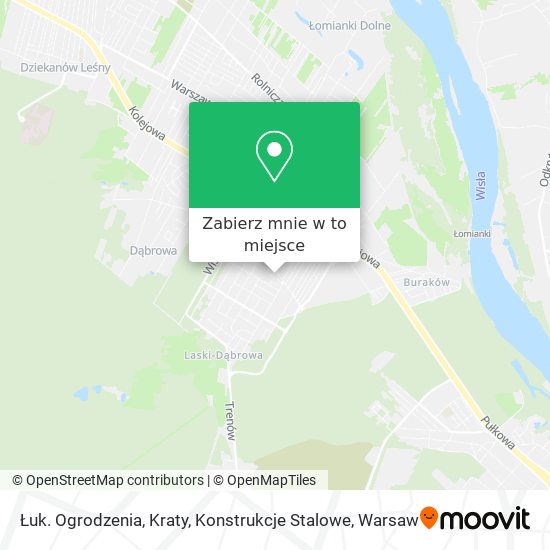 Mapa Łuk. Ogrodzenia, Kraty, Konstrukcje Stalowe