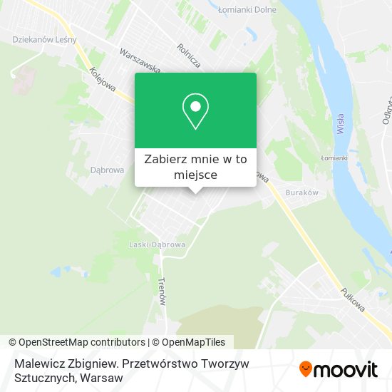 Mapa Malewicz Zbigniew. Przetwórstwo Tworzyw Sztucznych