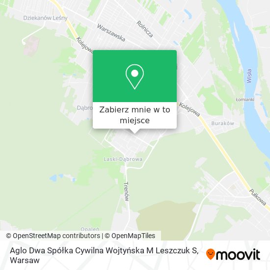 Mapa Aglo Dwa Spółka Cywilna Wojtyńska M Leszczuk S