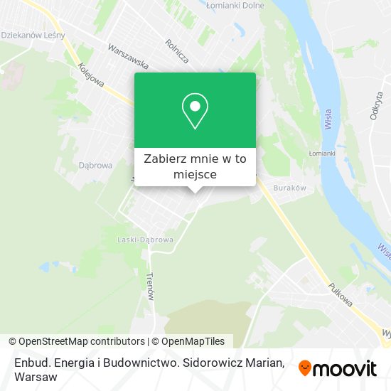 Mapa Enbud. Energia i Budownictwo. Sidorowicz Marian