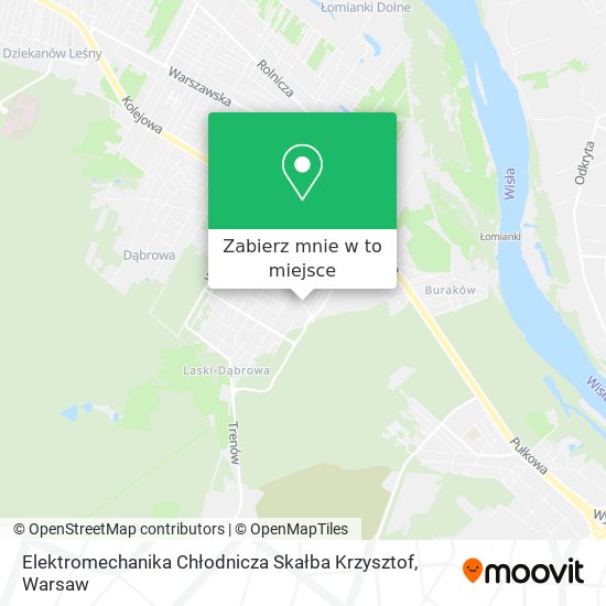 Mapa Elektromechanika Chłodnicza Skałba Krzysztof