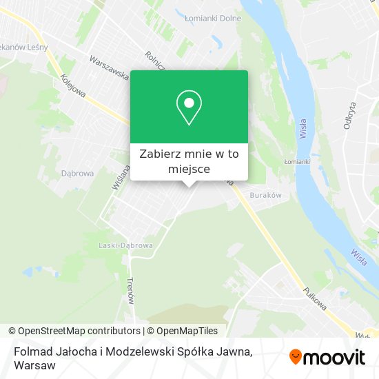 Mapa Folmad Jałocha i Modzelewski Spółka Jawna