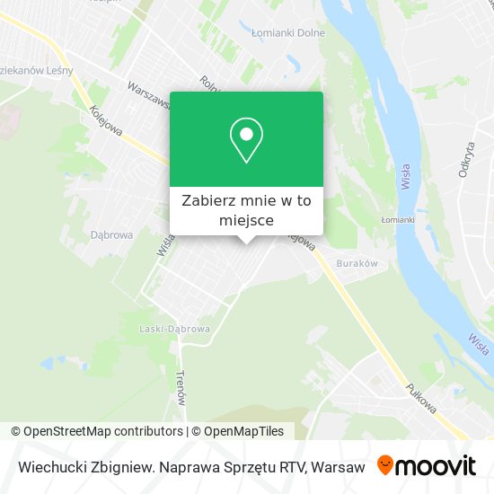 Mapa Wiechucki Zbigniew. Naprawa Sprzętu RTV