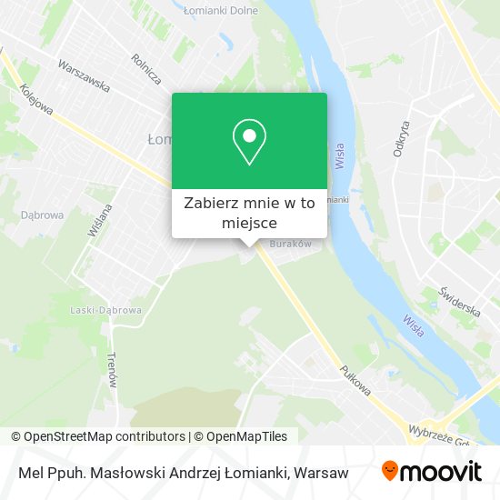 Mapa Mel Ppuh. Masłowski Andrzej Łomianki