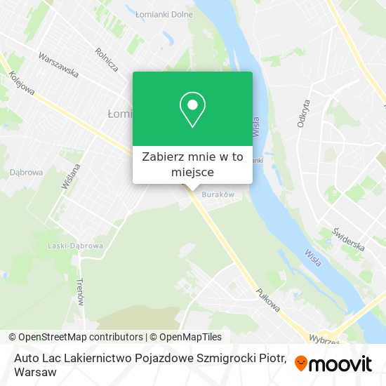 Mapa Auto Lac Lakiernictwo Pojazdowe Szmigrocki Piotr