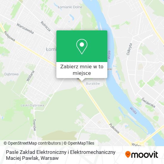 Mapa Pasle Zakład Elektroniczny i Elektromechaniczny Maciej Pawlak