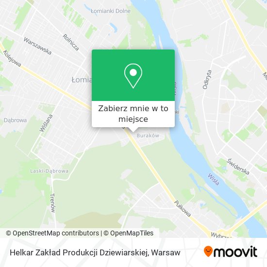 Mapa Helkar Zakład Produkcji Dziewiarskiej