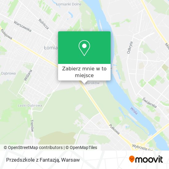 Mapa Przedszkole z Fantazją