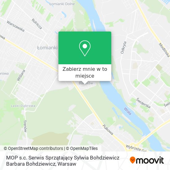 Mapa MOP s.c. Serwis Sprzątający Sylwia Bohdziewicz Barbara Bohdziewicz