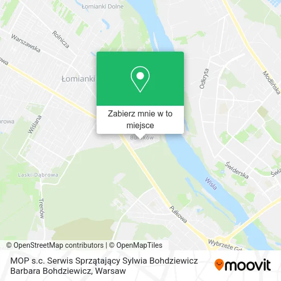 Mapa MOP s.c. Serwis Sprzątający Sylwia Bohdziewicz Barbara Bohdziewicz