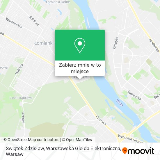 Mapa Świątek Zdzisław, Warszawska Giełda Elektroniczna