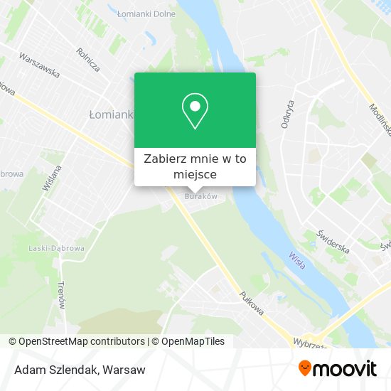 Mapa Adam Szlendak