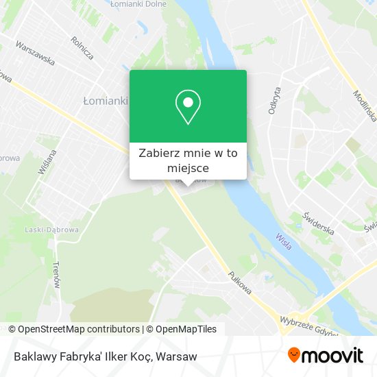 Mapa Baklawy Fabryka' Ilker Koç