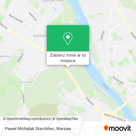 Mapa Paweł Michalak Starchitec