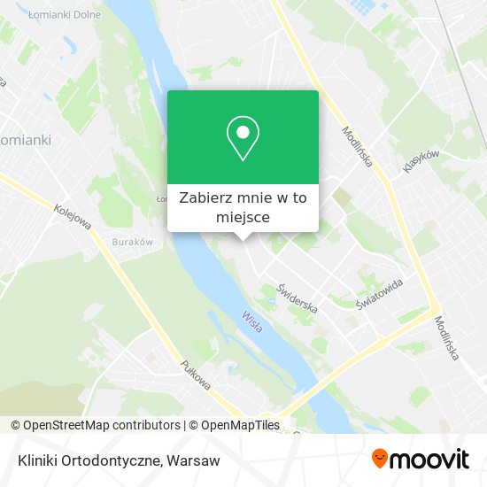 Mapa Kliniki Ortodontyczne