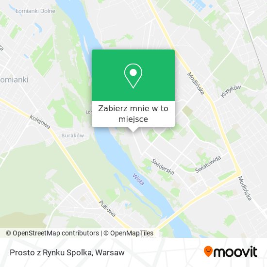 Mapa Prosto z Rynku Spolka