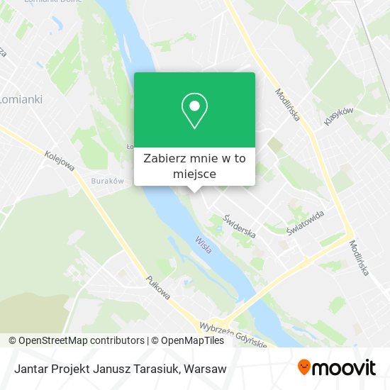 Mapa Jantar Projekt Janusz Tarasiuk