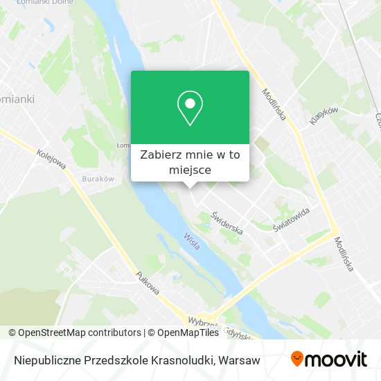 Mapa Niepubliczne Przedszkole Krasnoludki