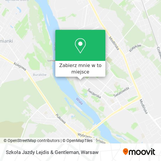 Mapa Szkoła Jazdy Lejdis & Gentleman