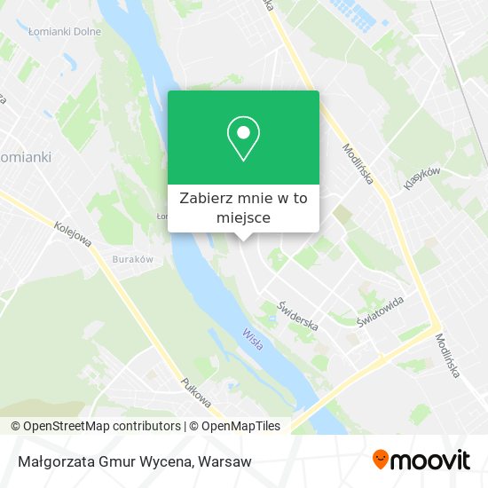 Mapa Małgorzata Gmur Wycena