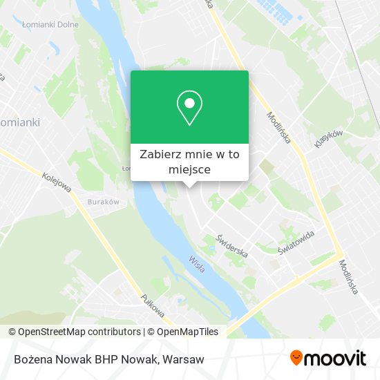 Mapa Bożena Nowak BHP Nowak