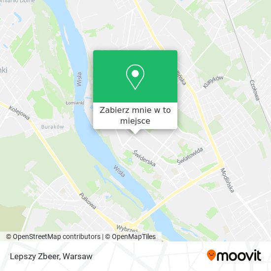 Mapa Lepszy Zbeer