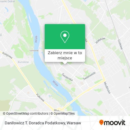 Mapa Daniłowicz T. Doradca Podatkowy