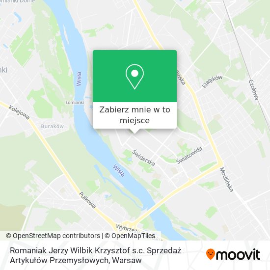 Mapa Romaniak Jerzy Wilbik Krzysztof s.c. Sprzedaż Artykułów Przemysłowych