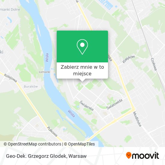 Mapa Geo-Dek. Grzegorz Głodek