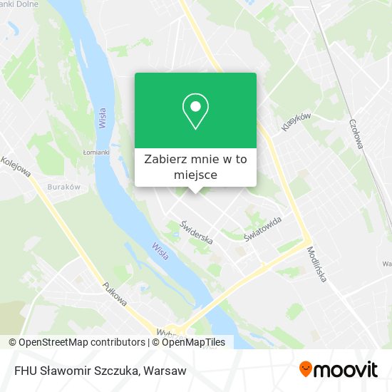 Mapa FHU Sławomir Szczuka