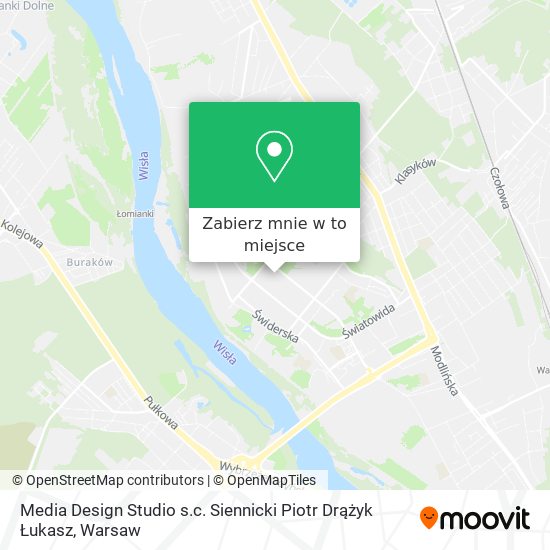 Mapa Media Design Studio s.c. Siennicki Piotr Drążyk Łukasz