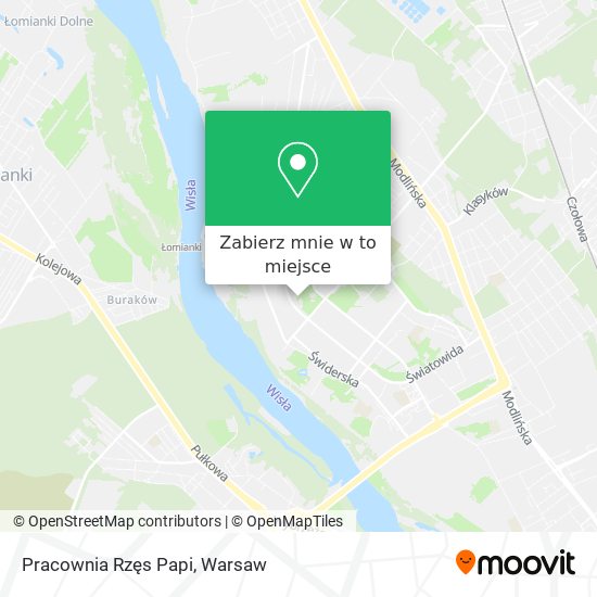 Mapa Pracownia Rzęs Papi