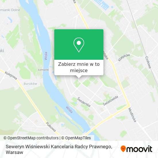 Mapa Seweryn Wiśniewski Kancelaria Radcy Prawnego