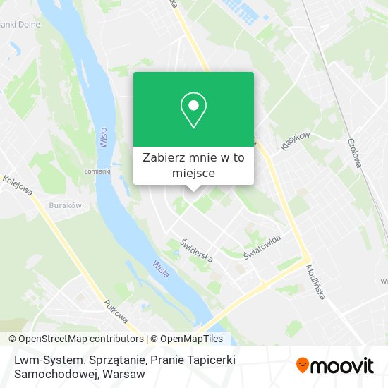 Mapa Lwm-System. Sprzątanie, Pranie Tapicerki Samochodowej