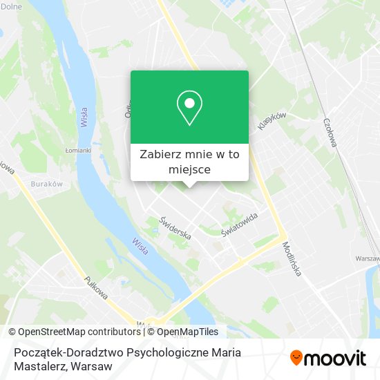 Mapa Początek-Doradztwo Psychologiczne Maria Mastalerz