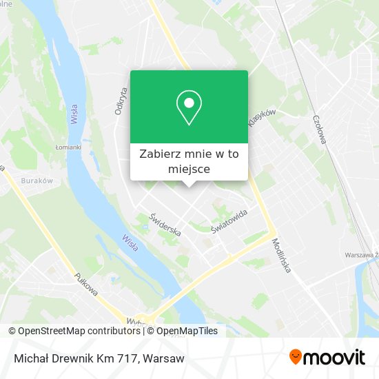 Mapa Michał Drewnik Km 717