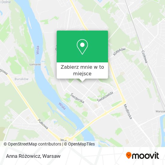 Mapa Anna Różowicz