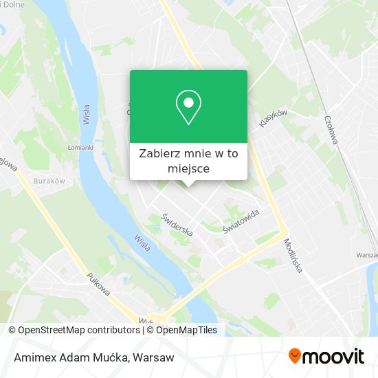 Mapa Amimex Adam Mućka