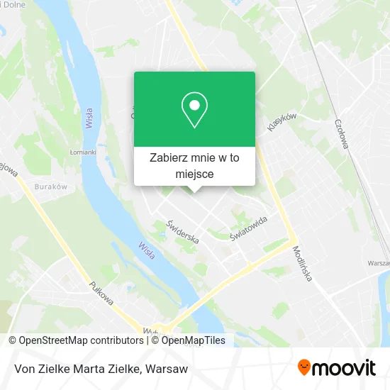 Mapa Von Zielke Marta Zielke