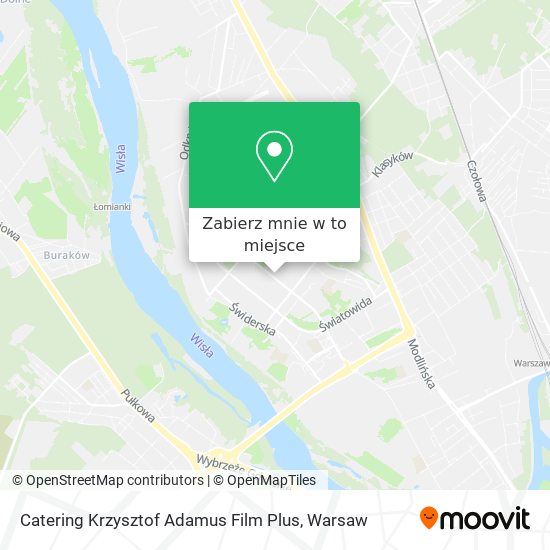 Mapa Catering Krzysztof Adamus Film Plus