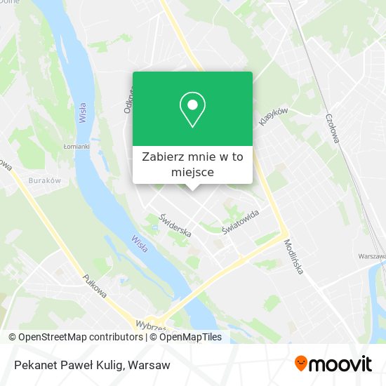 Mapa Pekanet Paweł Kulig