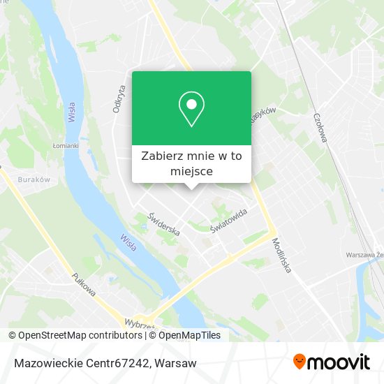 Mapa Mazowieckie Centr67242