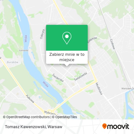 Mapa Tomasz Kawenzowski