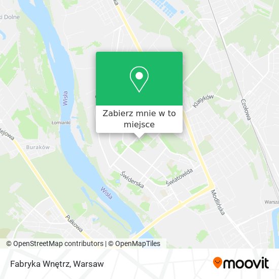 Mapa Fabryka Wnętrz