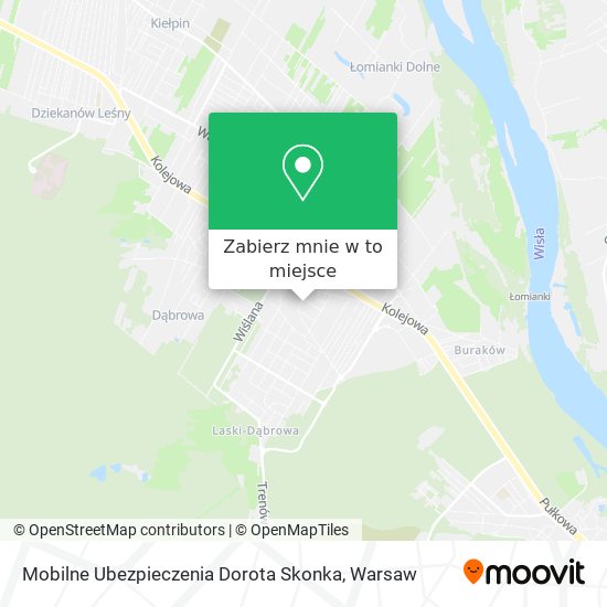 Mapa Mobilne Ubezpieczenia Dorota Skonka