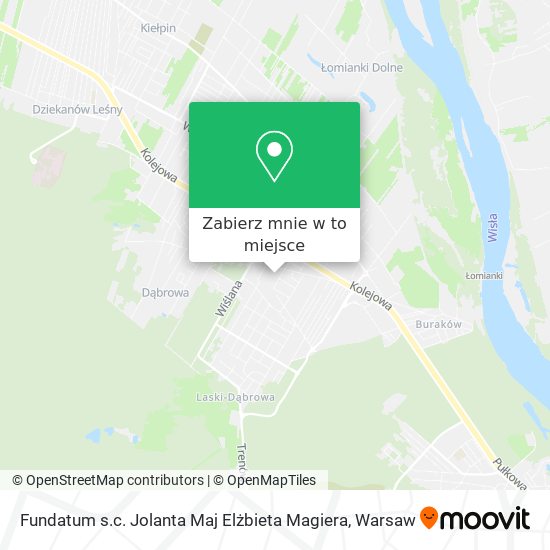 Mapa Fundatum s.c. Jolanta Maj Elżbieta Magiera