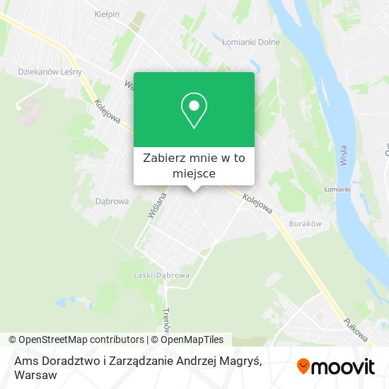 Mapa Ams Doradztwo i Zarządzanie Andrzej Magryś