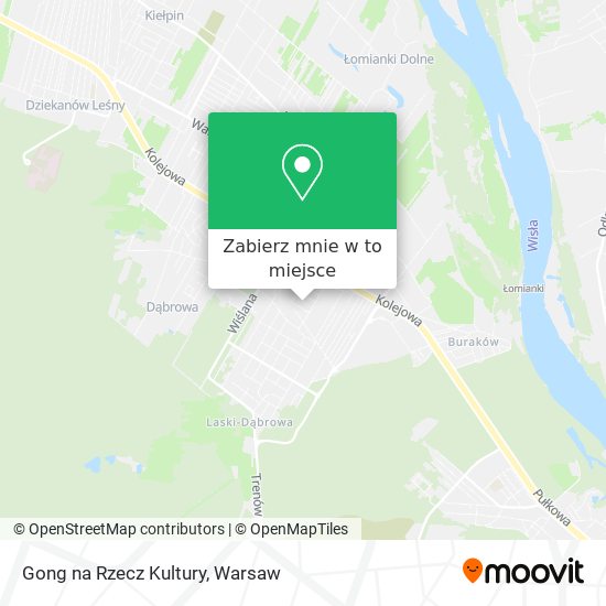 Mapa Gong na Rzecz Kultury